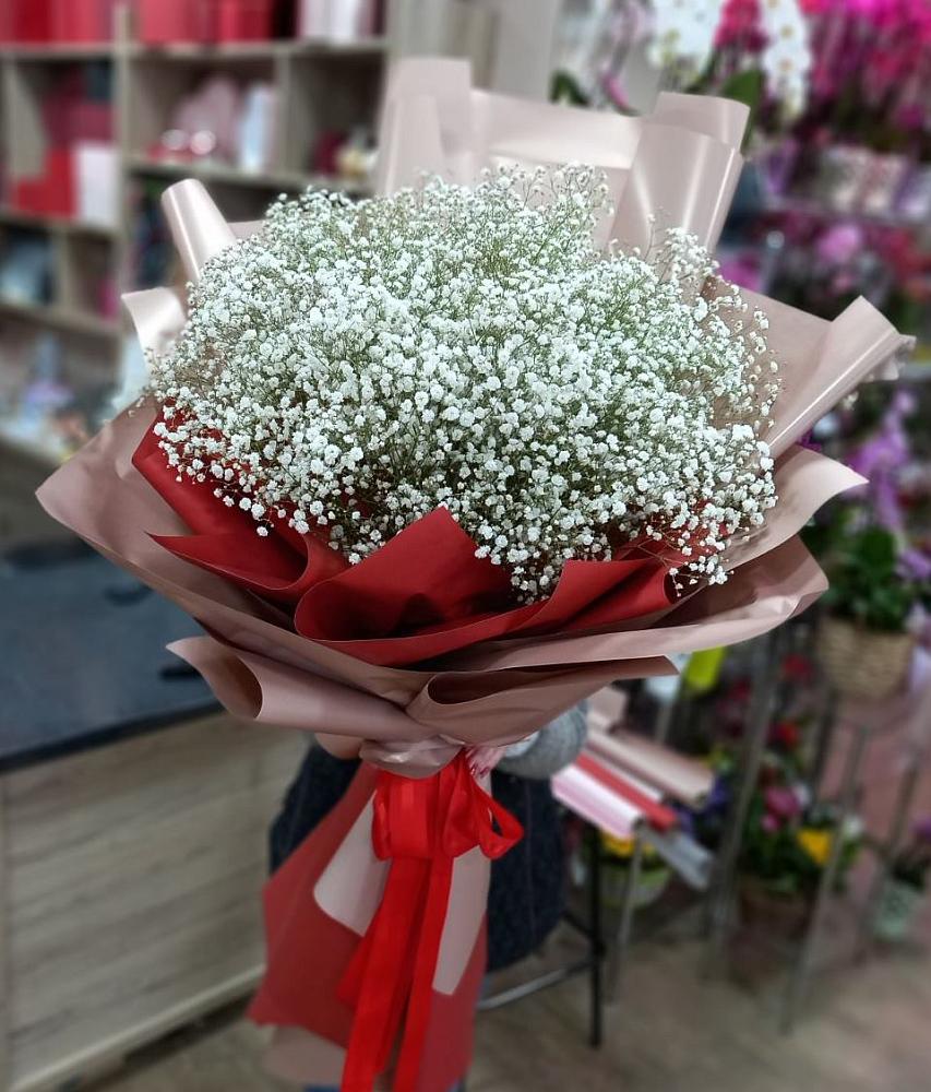 Букет Белые хлопья в Шаумянском Букет цветов из: Гипсофила в Шаумянском