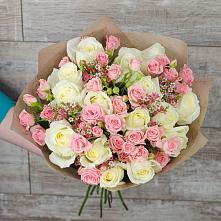 Букет цветов из:  Розы #REPLACE_PRED# Шаумянском