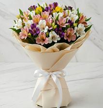 Букет цветов из:  Альстромерии в Шаумянском