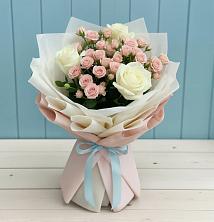 Букет цветов из:  Розы в Шаумянском
