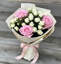 Букет цветов из:  Розы в Шаумянском