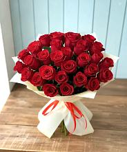 Букет 29 Красных роз в Шаумянском