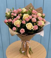 Букет цветов из:  Розы в Шаумянском